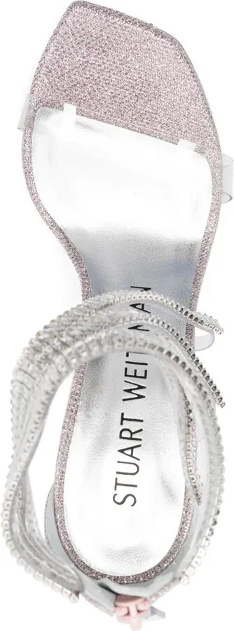 Superglam 100mm Strap sandals - Image 4
