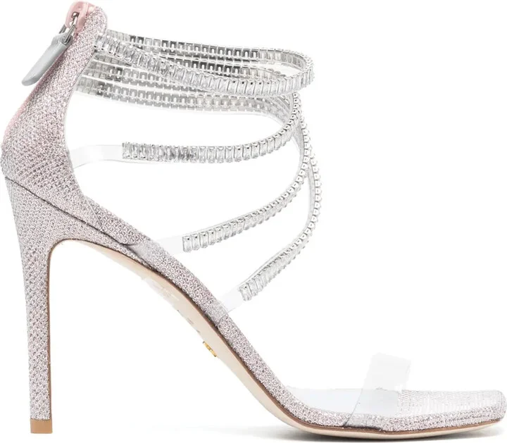 Superglam 100mm Strap sandals