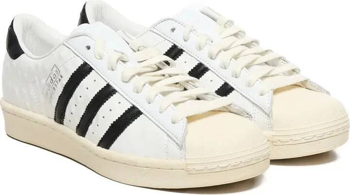 Superstar 3-Stripes leather sneakers - Image 2