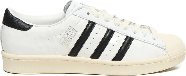 Superstar 3-Stripes leather sneakers