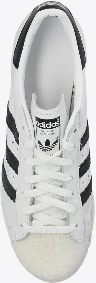 Superstar 82 Leather Low-Top Sneakers - Image 3