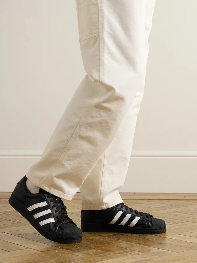 Superstar 82 Leather Sneakers - Image 2