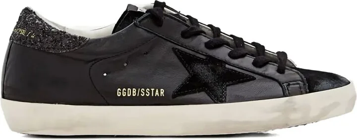 Superstar "Black/Glitter Heel" sneakers