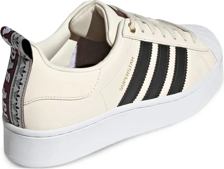 Superstar Bold "Wonder White/Core Black/Victory Crimson" sneakers - Image 3