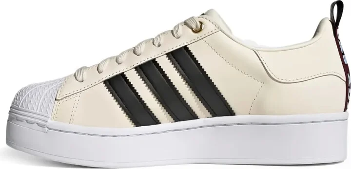 Superstar Bold "Wonder White/Core Black/Victory Crimson" sneakers - Image 4