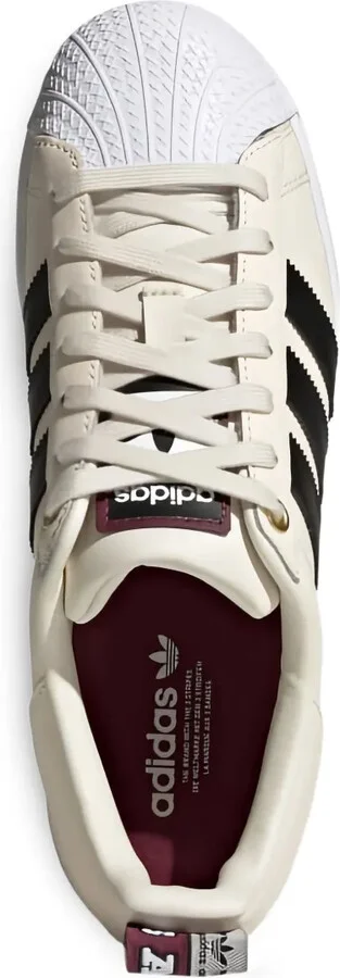 Superstar Bold "Wonder White/Core Black/Victory Crimson" sneakers - Image 5