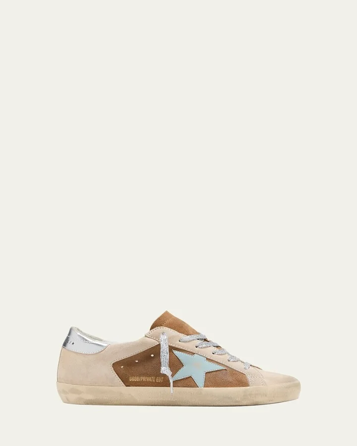 Superstar Colorblock Leather Low-Top Sneakers