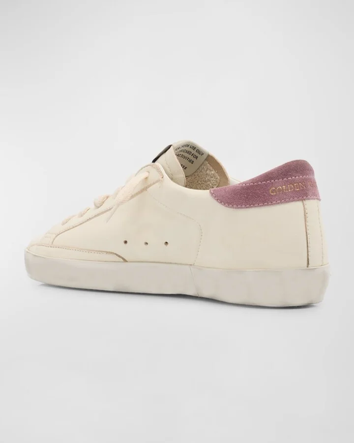 Superstar Glitter Leather Low-Top Sneakers - Image 5