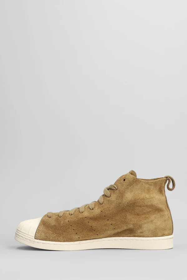 Superstar Hi Sneakers In Brown Suede - Image 3
