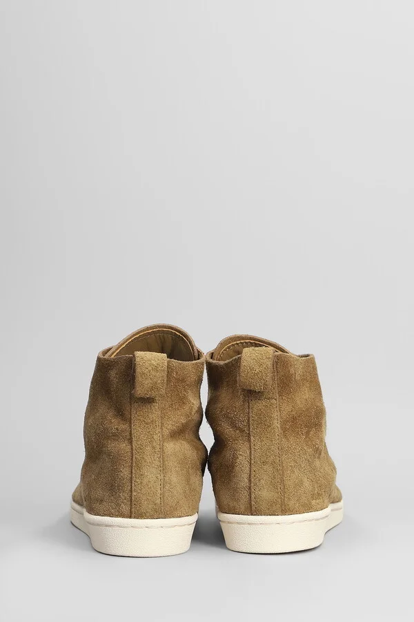 Superstar Hi Sneakers In Brown Suede - Image 4