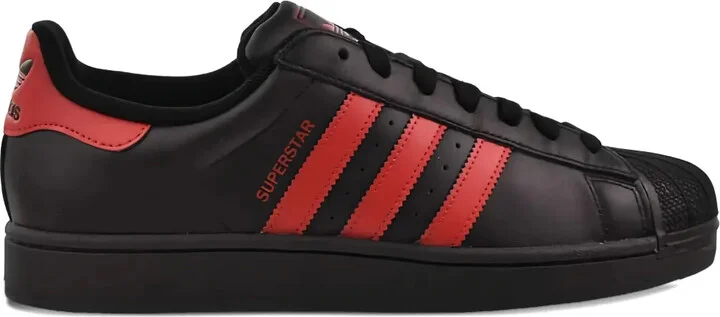 Superstar II leather sneakers