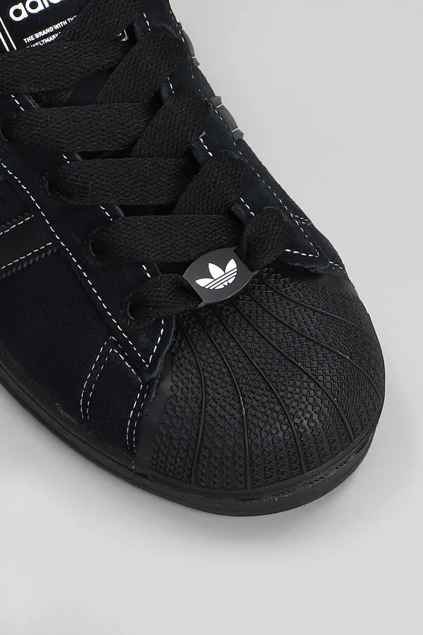 Superstar Ii Sneakers In Black Suede - Image 5
