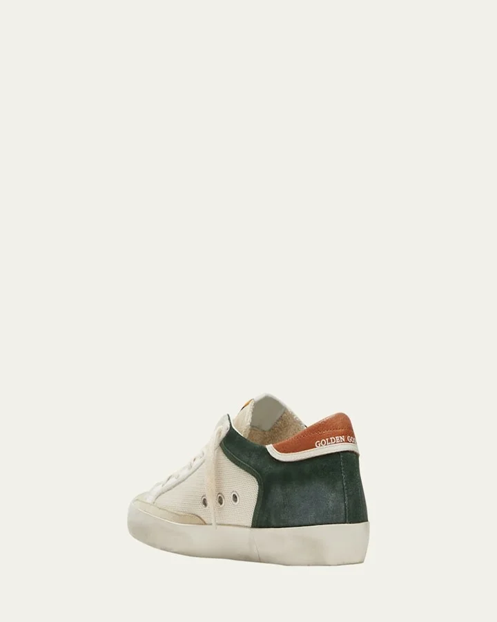 Superstar Leather Glitter Low-Top Sneakers - Image 3