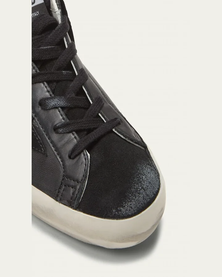 Superstar Leather Glitter Low-Top Sneakers - Image 6