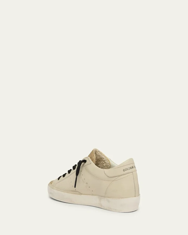 Superstar Leopard Glitter Low-Top Sneakers - Image 4