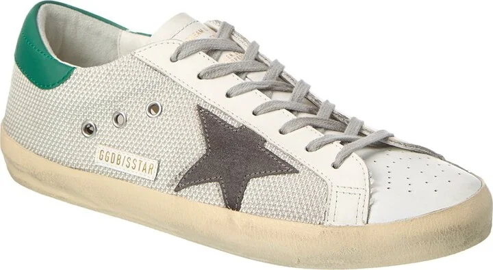 Superstar Mesh & Leather Sneaker