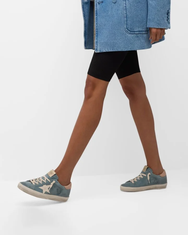 Superstar Mixed Leather Low-Top Sneakers - Image 3