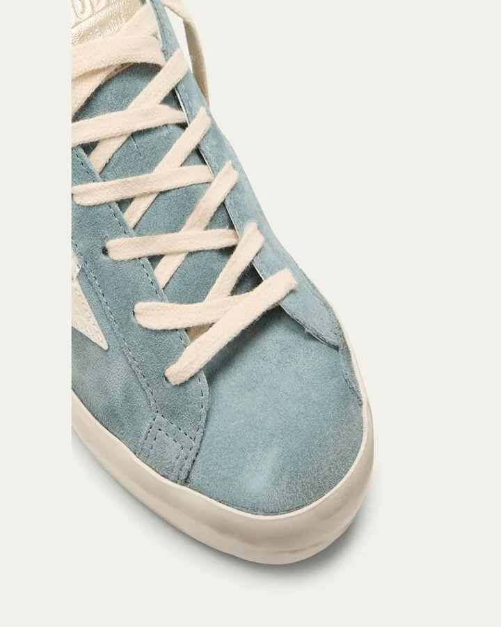 Superstar Mixed Leather Low-Top Sneakers - Image 5