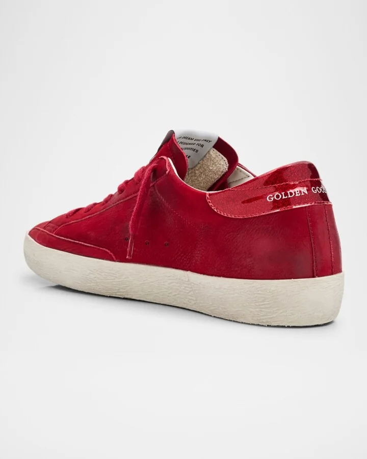 Superstar Mixed Leather Low-Top Sneakers - Image 5