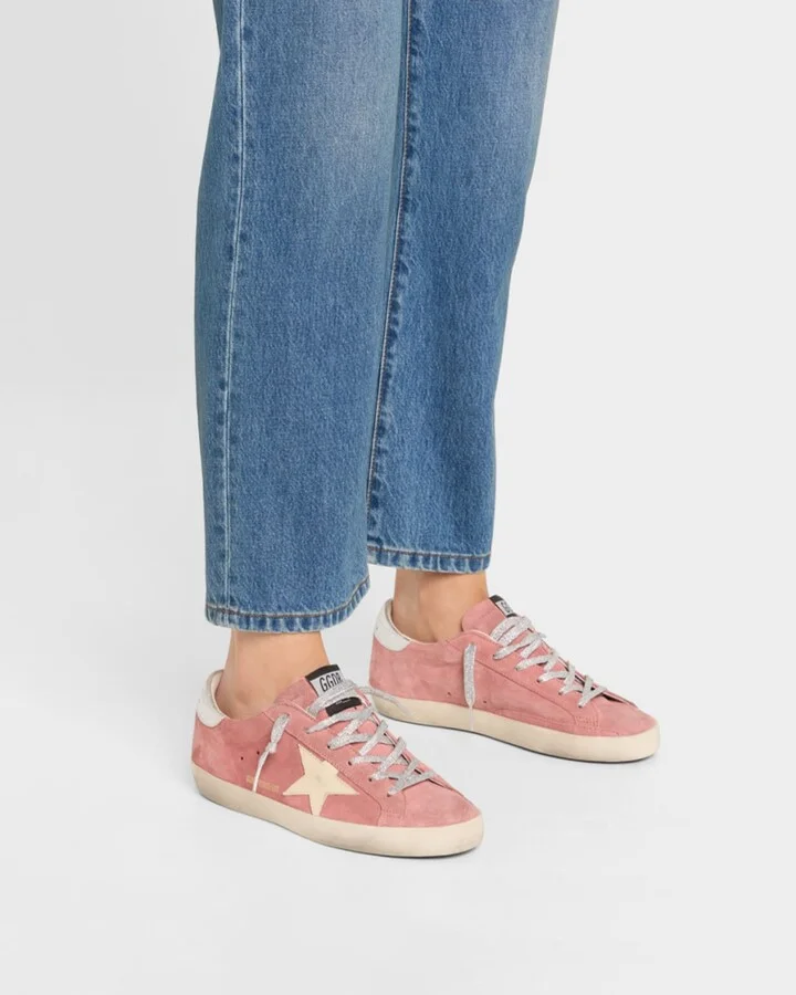Superstar Mixed Leather Low-Top Sneakers - Image 3