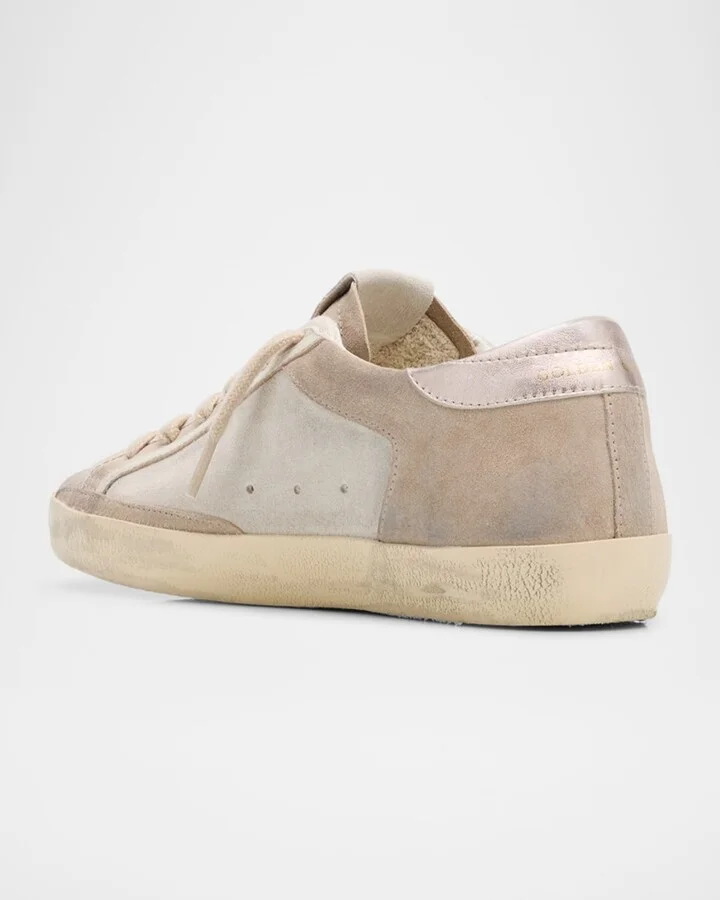 Superstar Mixed Leather Low-Top Sneakers - Image 2