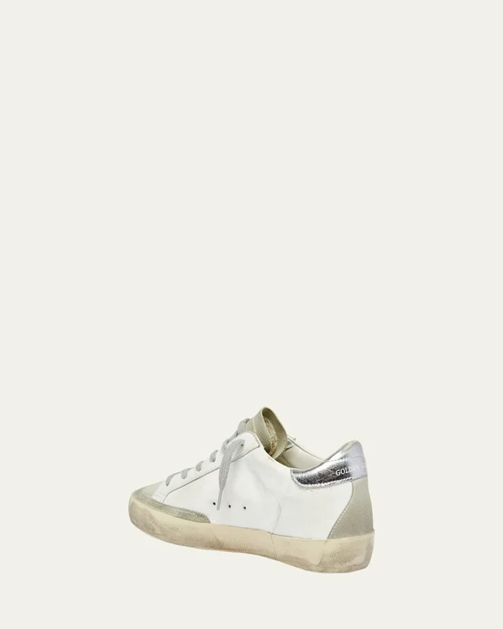 Superstar Mixed Leather Low-Top Sneakers - Image 3