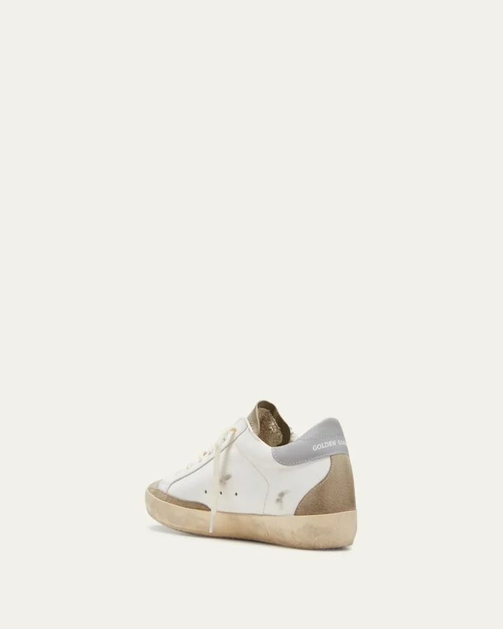 Superstar Mixed Leather Low-Top Sneakers - Image 2