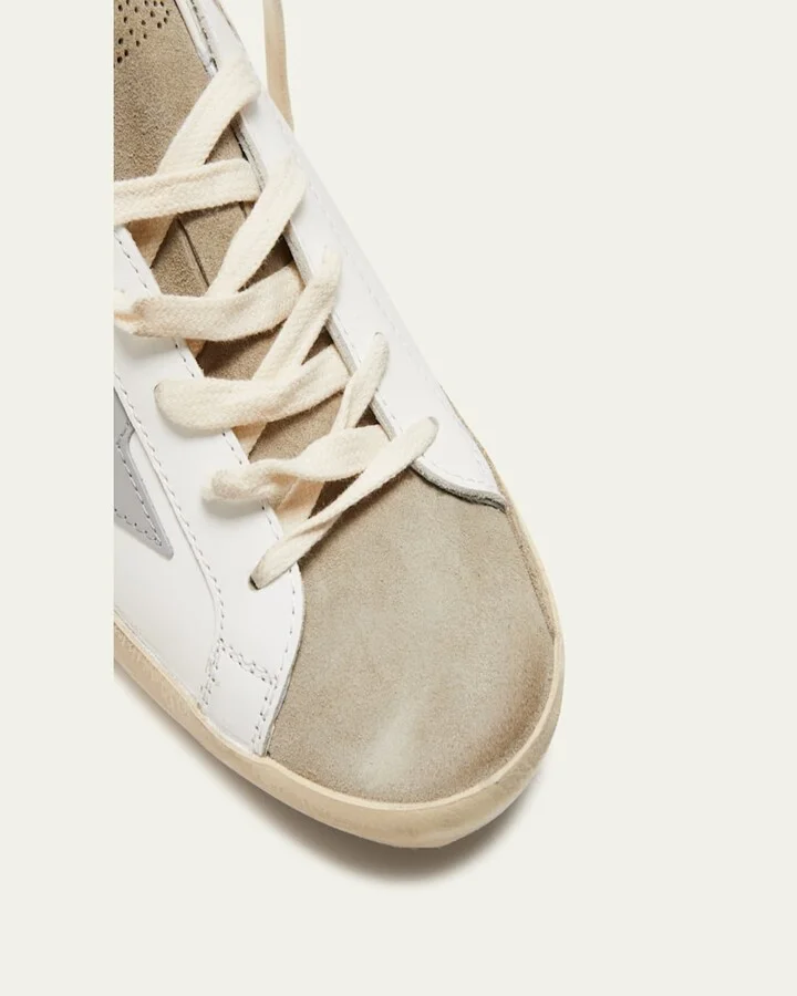 Superstar Mixed Leather Low-Top Sneakers - Image 11