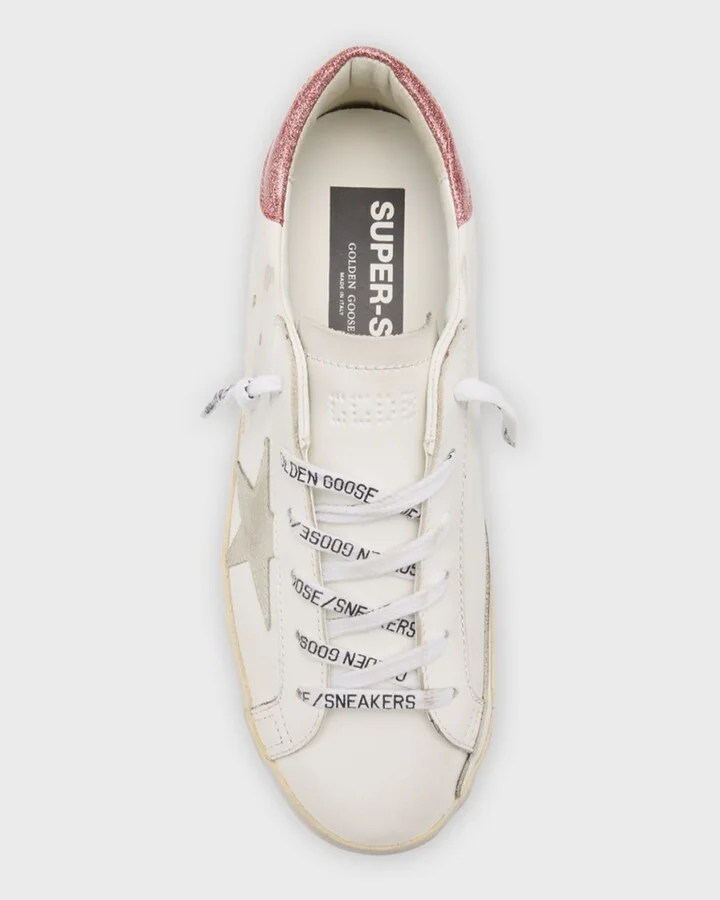 Superstar Mixed Leather Low-Top Sneakers - Image 4