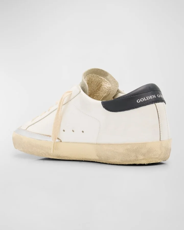 Superstar Mixed Leather Low-Top Sneakers - Image 3