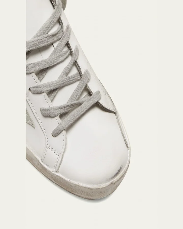 Superstar Mixed Leather Sneakers - Image 2