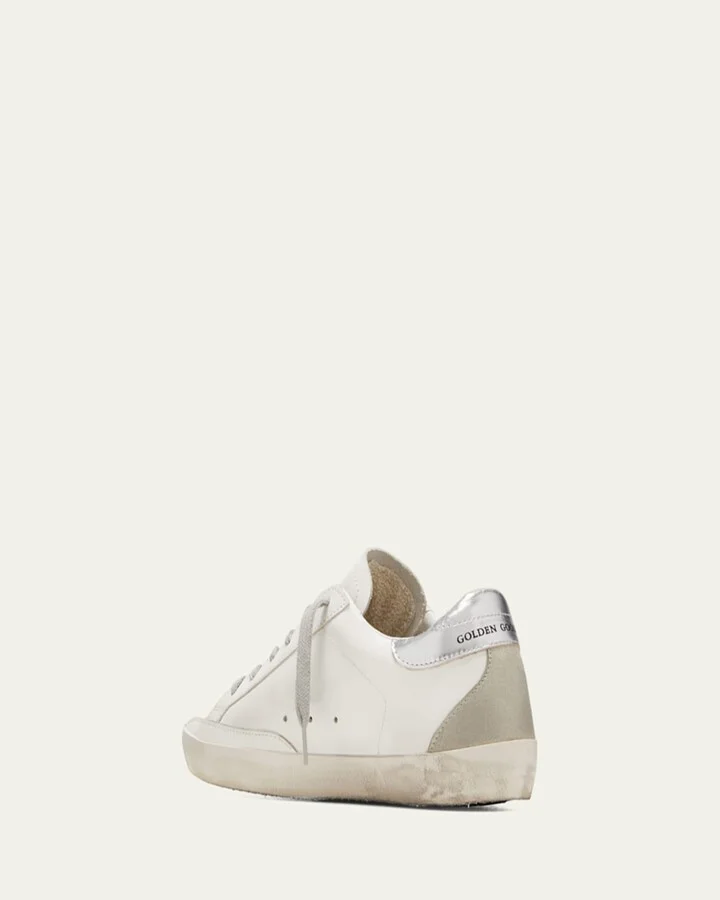 Superstar Mixed Leather Sneakers - Image 3