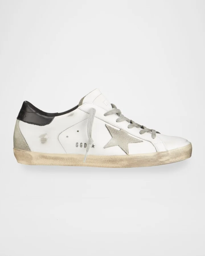 Superstar Mixed Leather Sneakers - Image 3