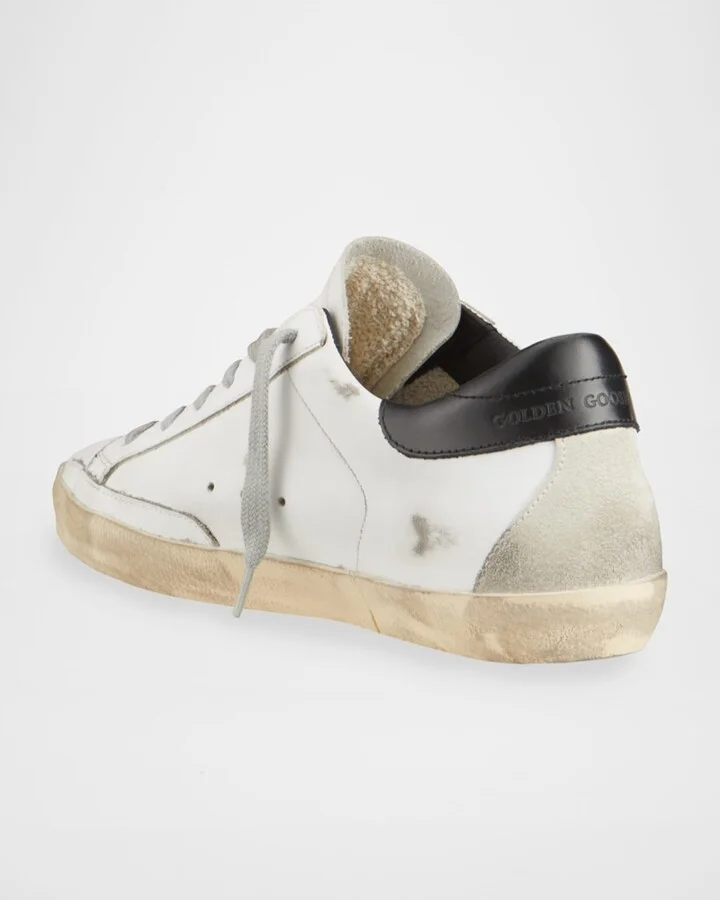 Superstar Mixed Leather Sneakers - Image 4