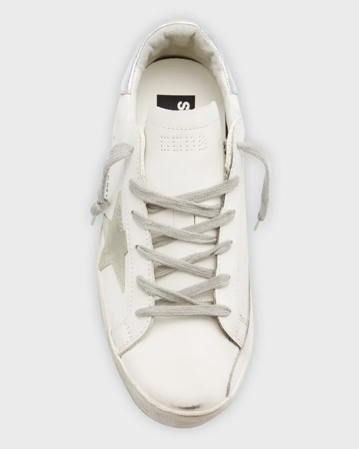 Superstar Mixed Leather Sneakers - Image 5