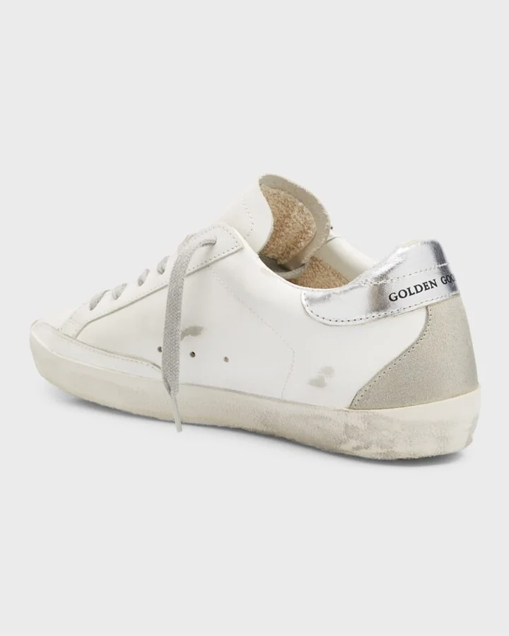 Superstar Mixed Leather Sneakers - Image 8