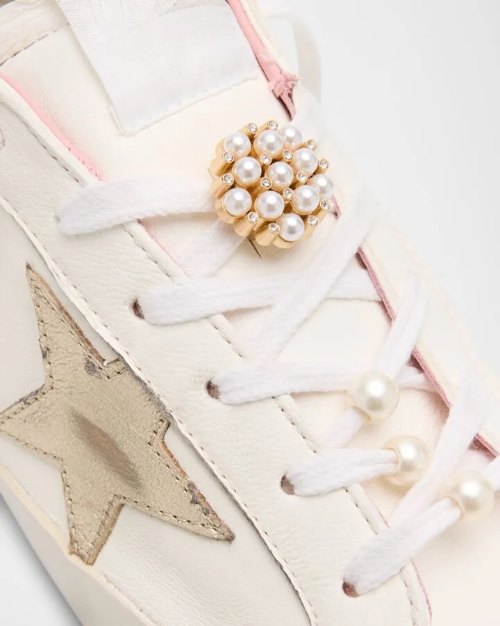 Superstar Pearly Glitter Low-Top Sneakers - Image 4