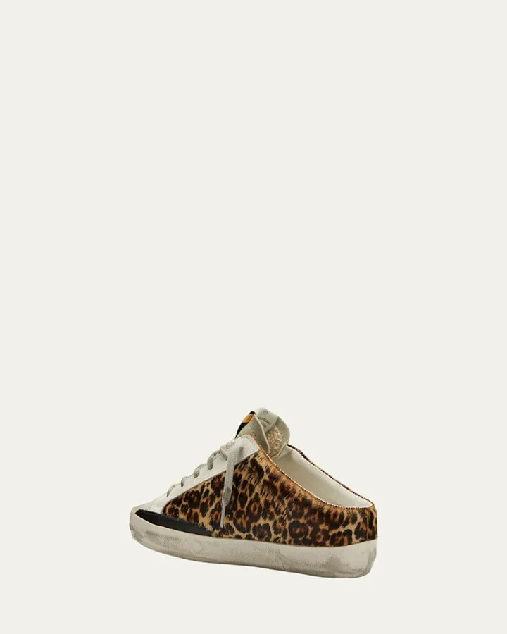 Superstar Sabot Leopard-Print Sneakers - Image 4