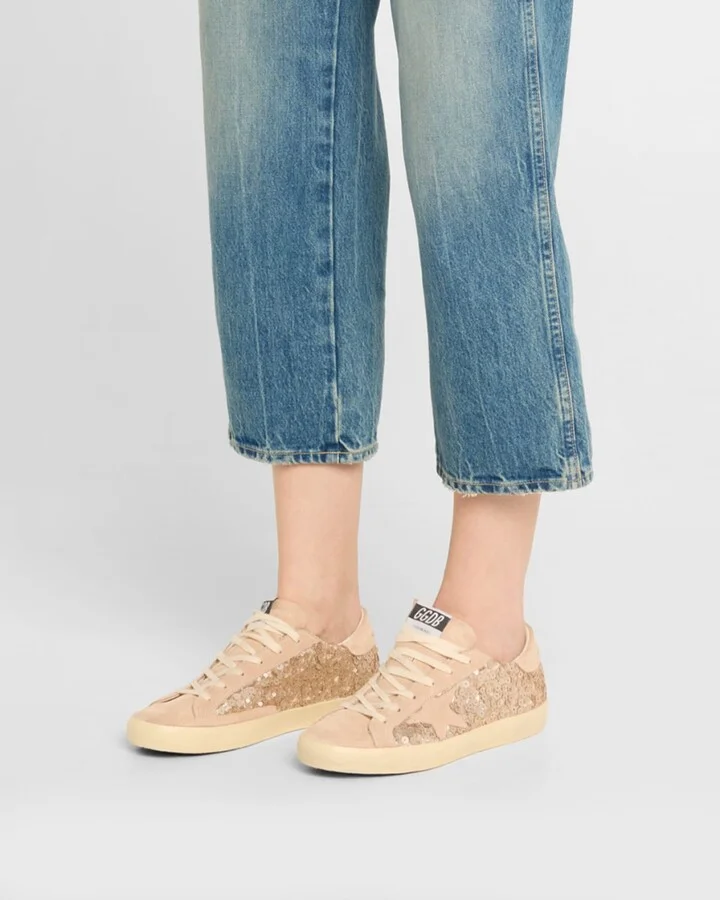 Superstar Sequin Suede Low-Top Sneakers - Image 2