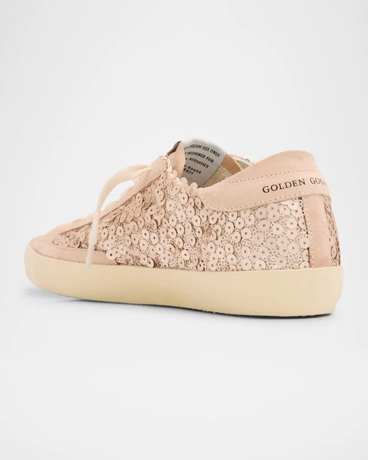 Superstar Sequin Suede Low-Top Sneakers - Image 3
