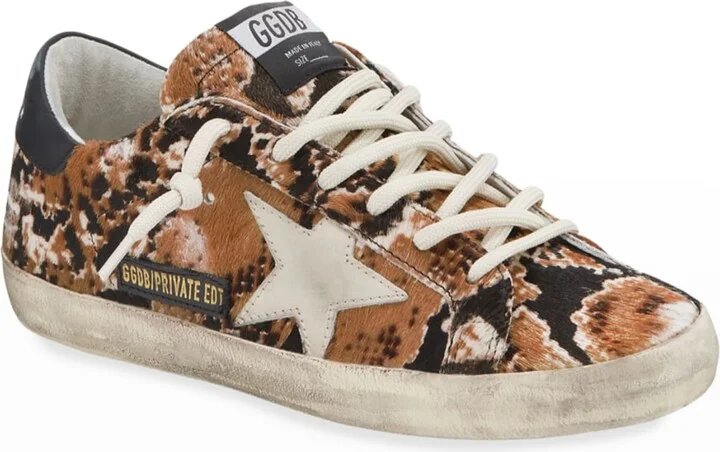 Superstar Snake Calf Hair Sneakers - Image 2