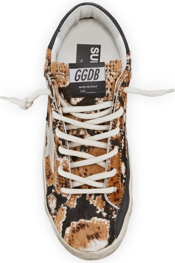 Superstar Snake Calf Hair Sneakers - Image 3