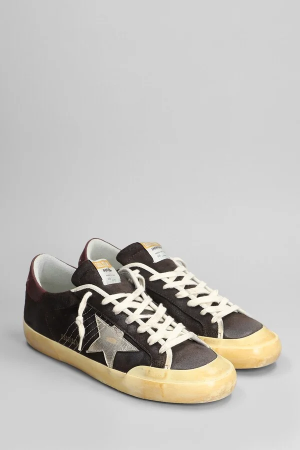 Superstar Sneakers In Dark Brown Nubuck - Image 2