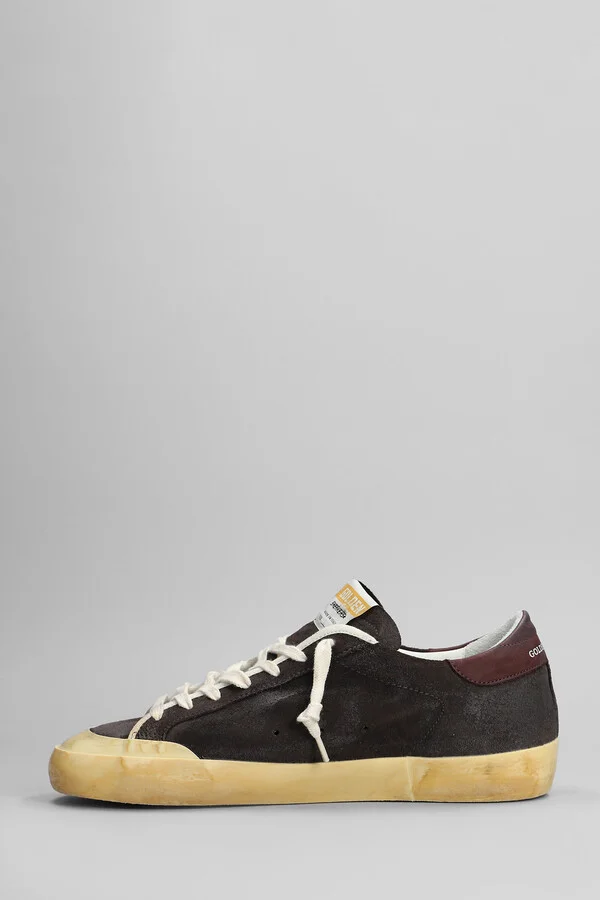 Superstar Sneakers In Dark Brown Nubuck - Image 3