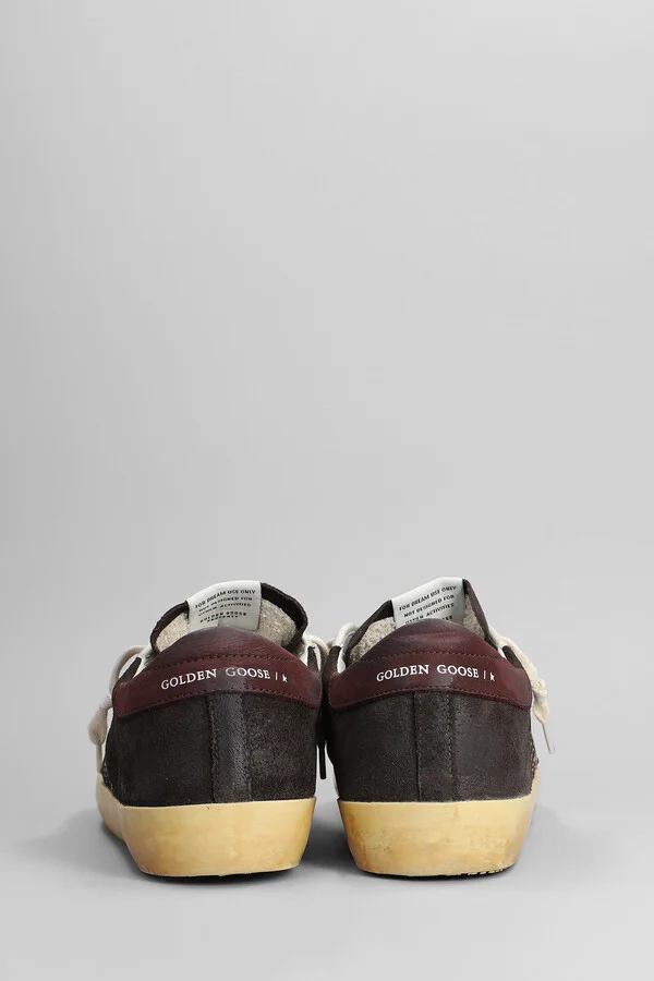 Superstar Sneakers In Dark Brown Nubuck - Image 4