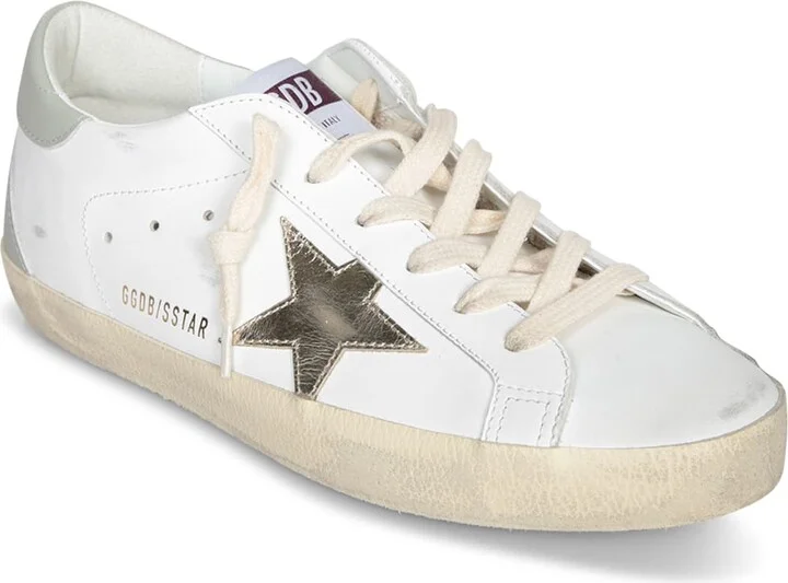 Superstar Sneakers In White-gold - Image 2