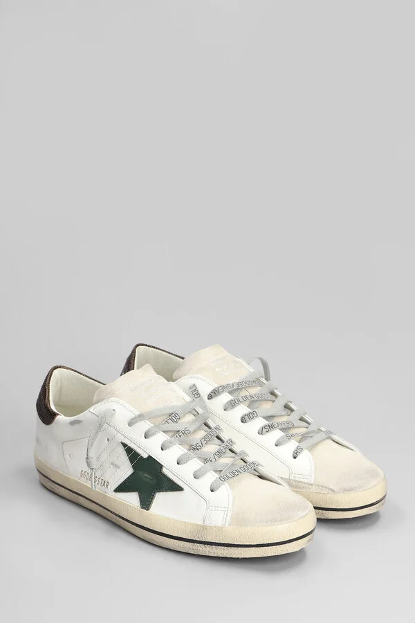 Superstar Sneakers In White Leather - Image 2