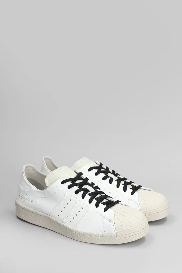 Superstar Sneakers In White Leather - Image 2