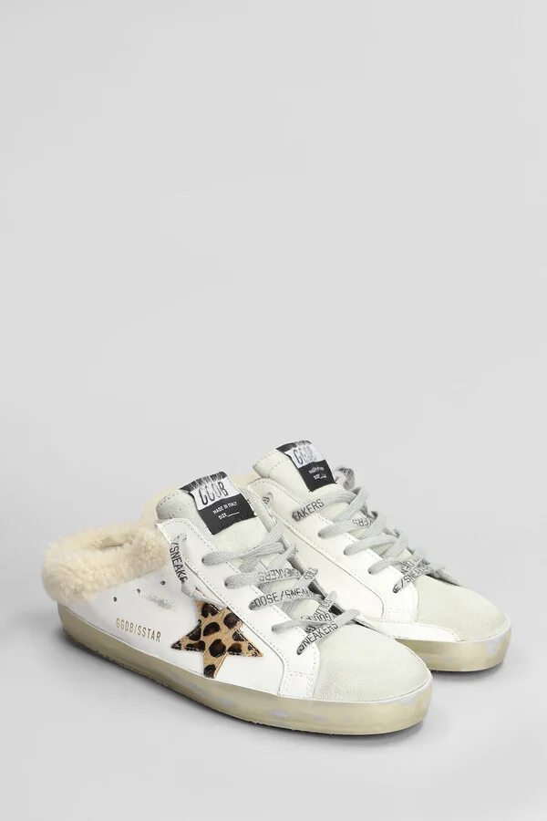 Superstar Sneakers In White Suede And Leather - Image 2