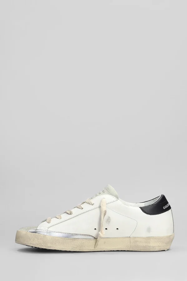 Superstar Sneakers In White Suede And Leather - Image 3